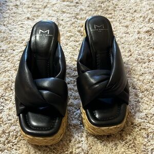 Marc Fisher Navina Wedge Sandal sz 6.5